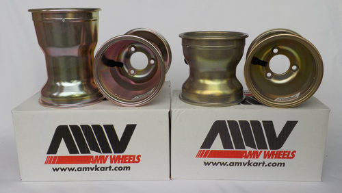 AMV 3F Wheels - Rain 130/180 Gold Mg